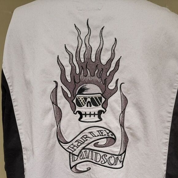 Harley-Davidson 3xl Men's Black and Gray Shirt - Picture 2 of 3